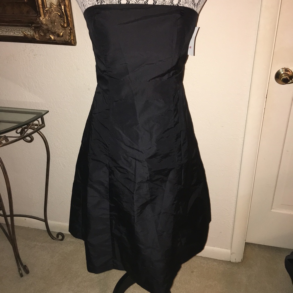 H&M Black tea length dress NWT